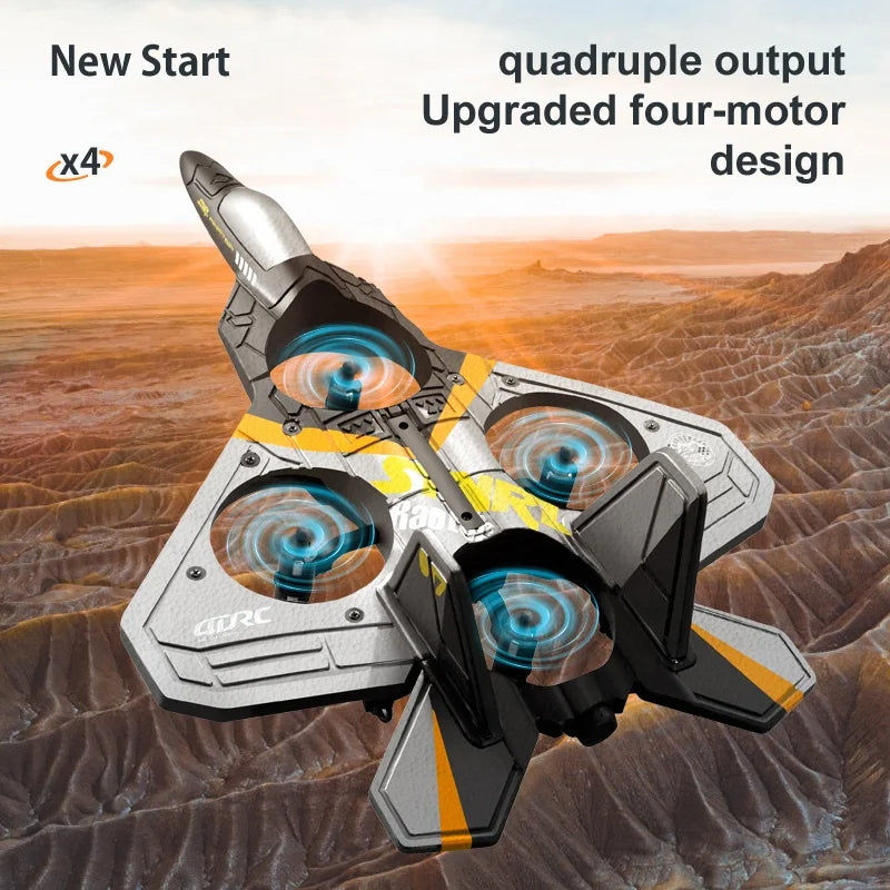 RC Fighter Jet Drone Remote Control Stunt Drone, Standard Edition