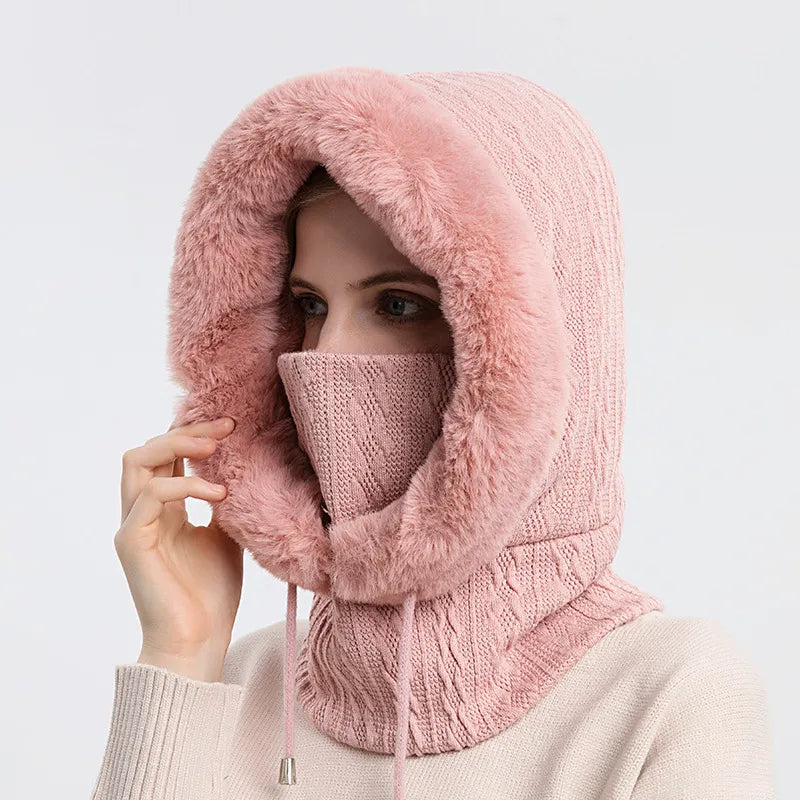 Winter Scarf Mask - Winter face mask scarf - Warm face mask scarf