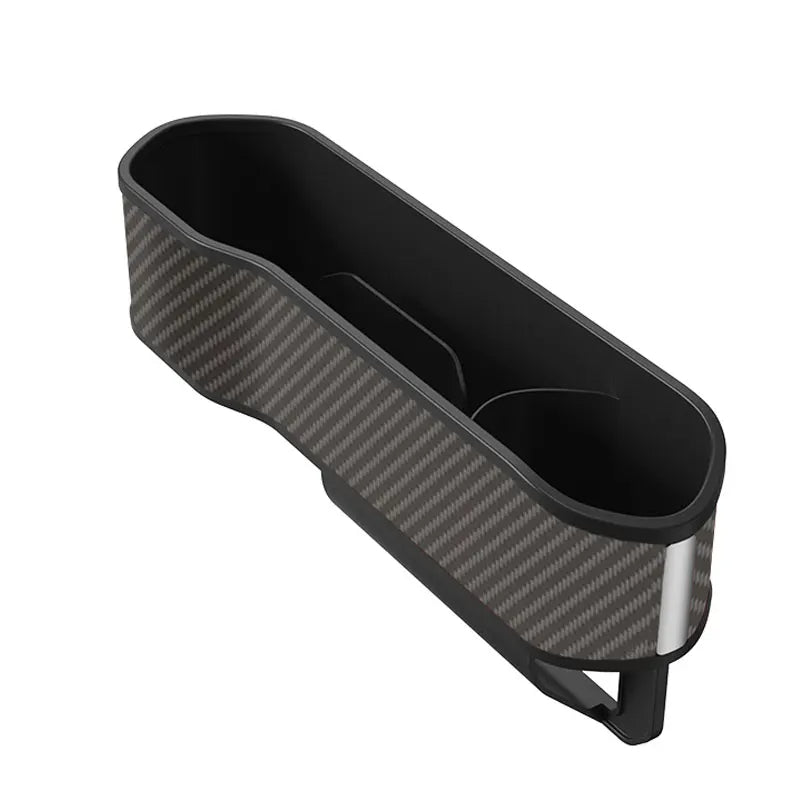 Car Seat Gap Filler Premium PU Full Leather Seat Console Organizer, Car Pocket Organizer, Car Interior Accessories