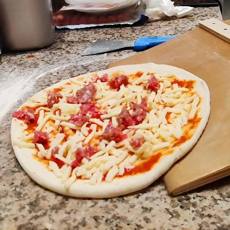 Pizza Paddle with Handle, Pizza Peel That Transfers Pizza Perfectly, Pizza Spatula Paddle for Indoor & Outdoor Ovens
