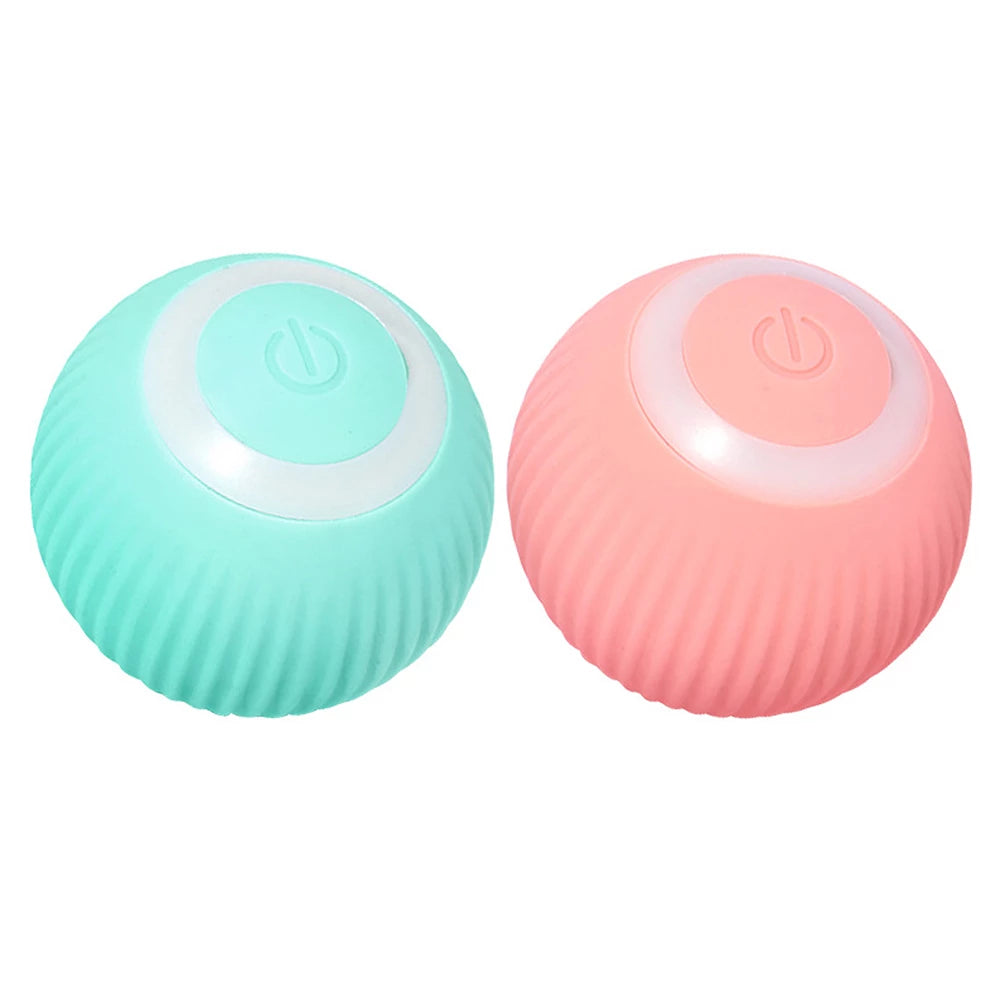 Automatic Rolling Ball Electric Cat Toys Interactive for Cats Training Self-Moving Kitten Toys