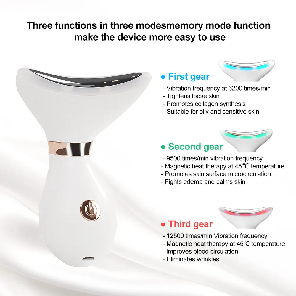 Skin Rejuvenation Kit - Facial Toning Device - Skin Tightening Kit