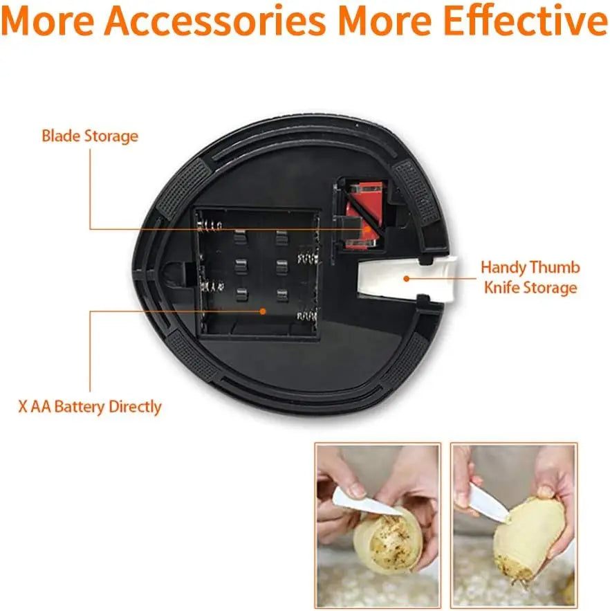 Electric Multifunctional Potato Peeler, evolutionary kitchen gadget