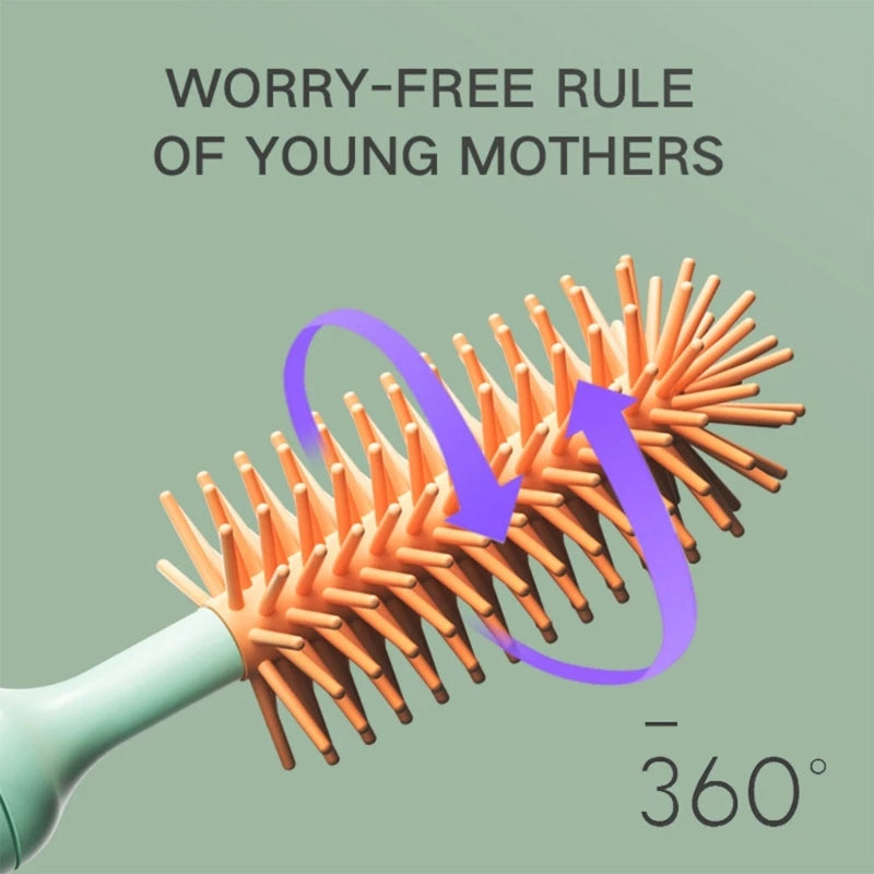 Electric Bottle Cleaner Brush for Bottles Electric Bottle Brush Cleaner Automatic Bottle Cleaner Baby Bottle Nipples Straw