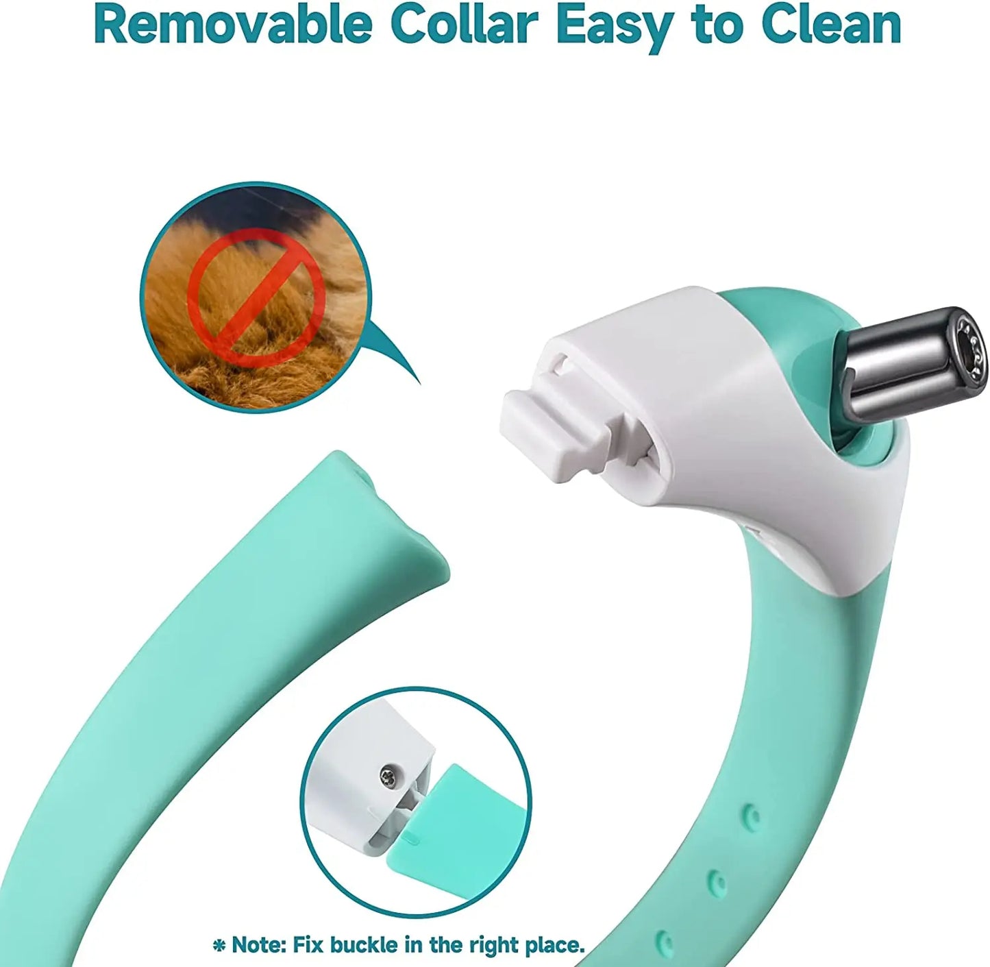 Laser Cat Collar, adjustable collar and LED lights