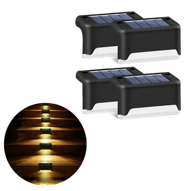 Solar Deck Lights,Outdoor Fence Light,16 Pack Solar Step Lights Waterproof LED Solar Powered Lighting for Outdoor Stairs, Fence, Deck, Patio Railing,Pathway,Driveway,