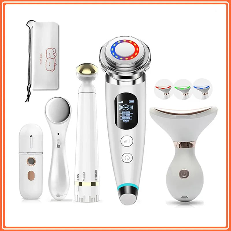 Skin Rejuvenation Kit - Facial Toning Device - Skin Tightening Kit
