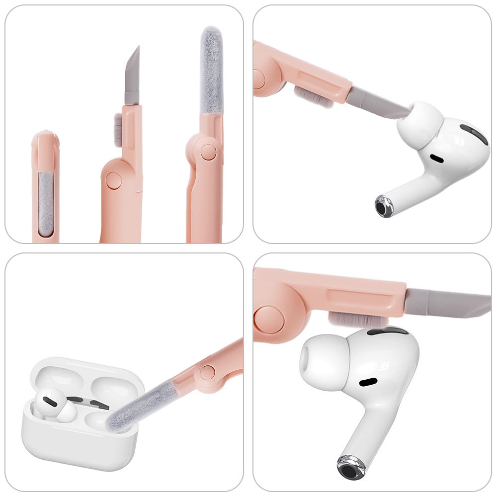 7 in 1 Cleaner Portable Multifunctional Cleaning Tool 7 in 1 Cleaner Kit for Headphones Keyboard Earbuds Computer