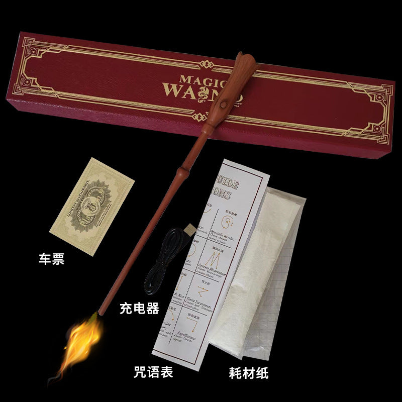 Harry Potter Series Wand, Magic Fire Wand Original Incendio Wand,Magic Wizard Wand for Kids & Adults,Cosplay, Gifts