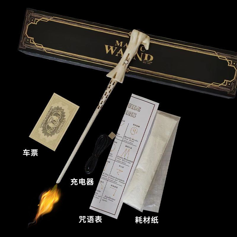 Harry Potter Series Wand, Magic Fire Wand Original Incendio Wand,Magic Wizard Wand for Kids & Adults,Cosplay, Gifts