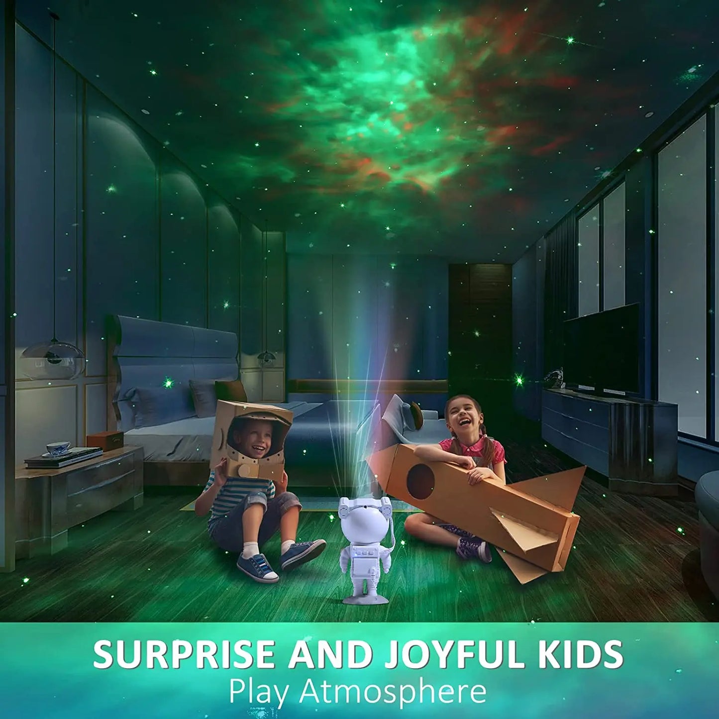 Astronaut Projector Moon Child Night Projector Bedroom Projector Nightlight Spaceman Projector Astronaut Light Projector Night Light Star Light Romantic