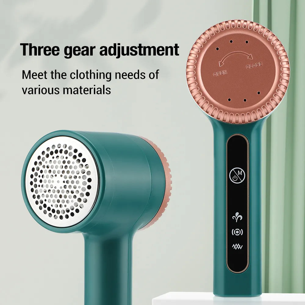 Fabric Shaver and Electric Lint Remove, Sweater Defuzzied with Stainless Steel Blades for Remove Clothes Fuzz, Lint Balls, Pills, Bobbles