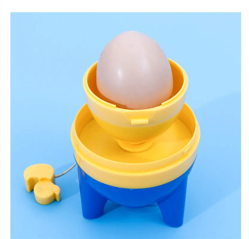 BeatersEgg Spinner Egg Puller Manual Egg Yolk Mixer Egg Shakers Golden Egg Maker for Hard Boiled Eggs