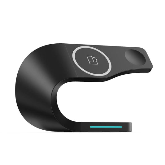 15W magnetic wireless charger - fast wireless charger stand - portable magnetic wireless charger