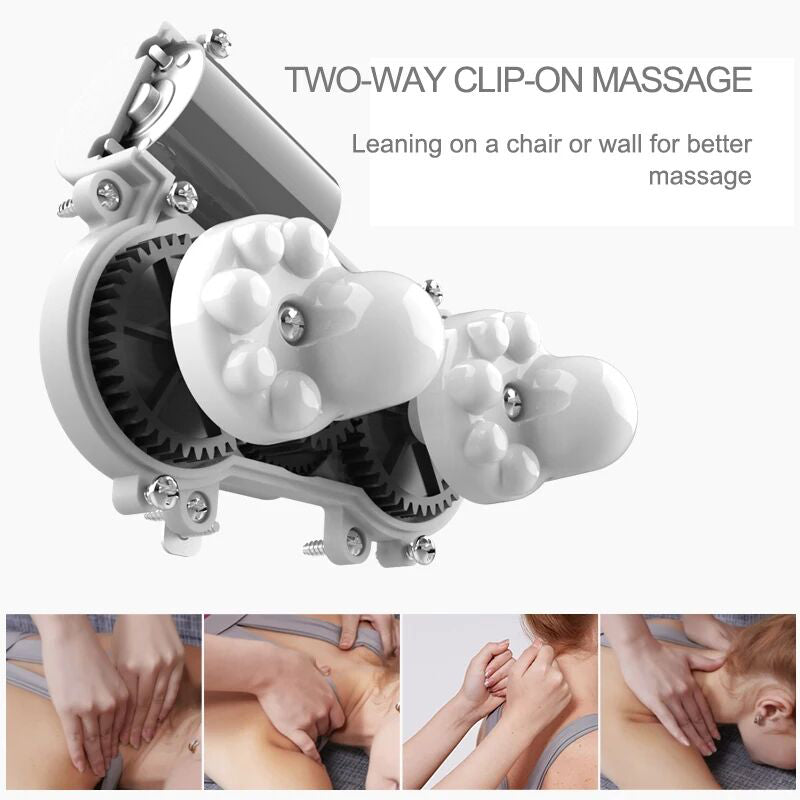 Neck Massager Pillow with Heat Cervical Neck Support Travel Massage Neck Pillow with Heat U-Shaped Memory Foam Pillow Massager for Fatigue Neck Pain for Home Office Airplane Car