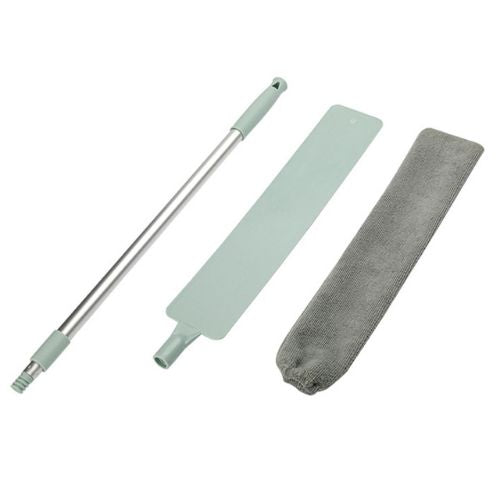 Retractable Gap Dust Cleaner Microfiber Duster for Ceiling, Cleaning Cobweb, Blinds, Furniture, Car