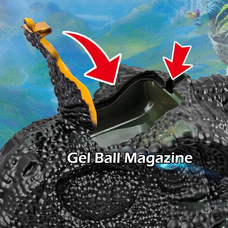 Dinosaur Electric Gel Blaster full-auto fire and a high magazine capacity