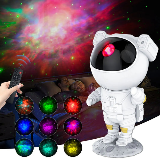 Astronaut Projector Moon Child Night Projector Bedroom Projector Nightlight Spaceman Projector Astronaut Light Projector Night Light Star Light Romantic