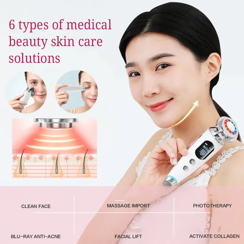 Skin Rejuvenation Kit - Facial Toning Device - Skin Tightening Kit