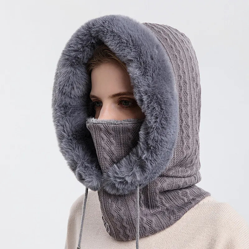 Winter Scarf Mask - Winter face mask scarf - Warm face mask scarf