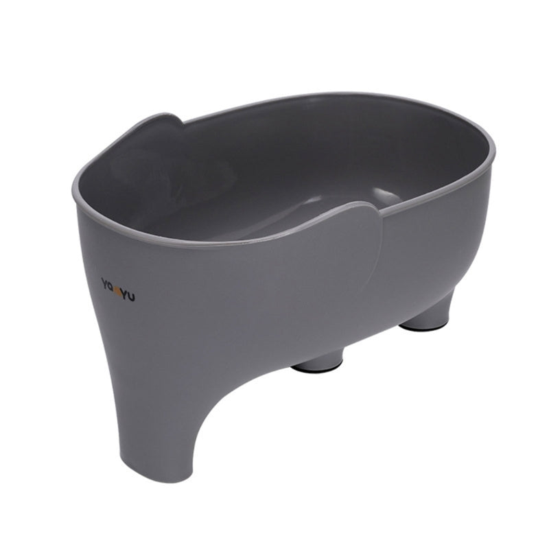 2x Elephant Sink Drainer Basket Cute Animal Kitchen Colander Strainer Drain Basket Multifunctional Dish Drainer