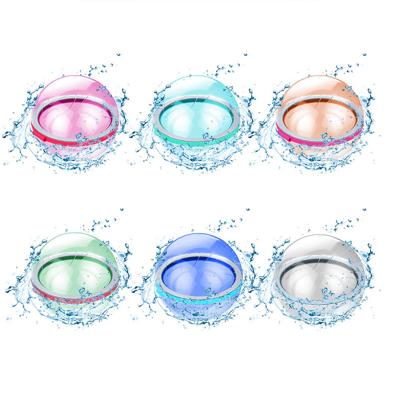 Reusable Water Balls Silicone Water Balloons with Self Sealing Quick Fill, Refillable Water Balls