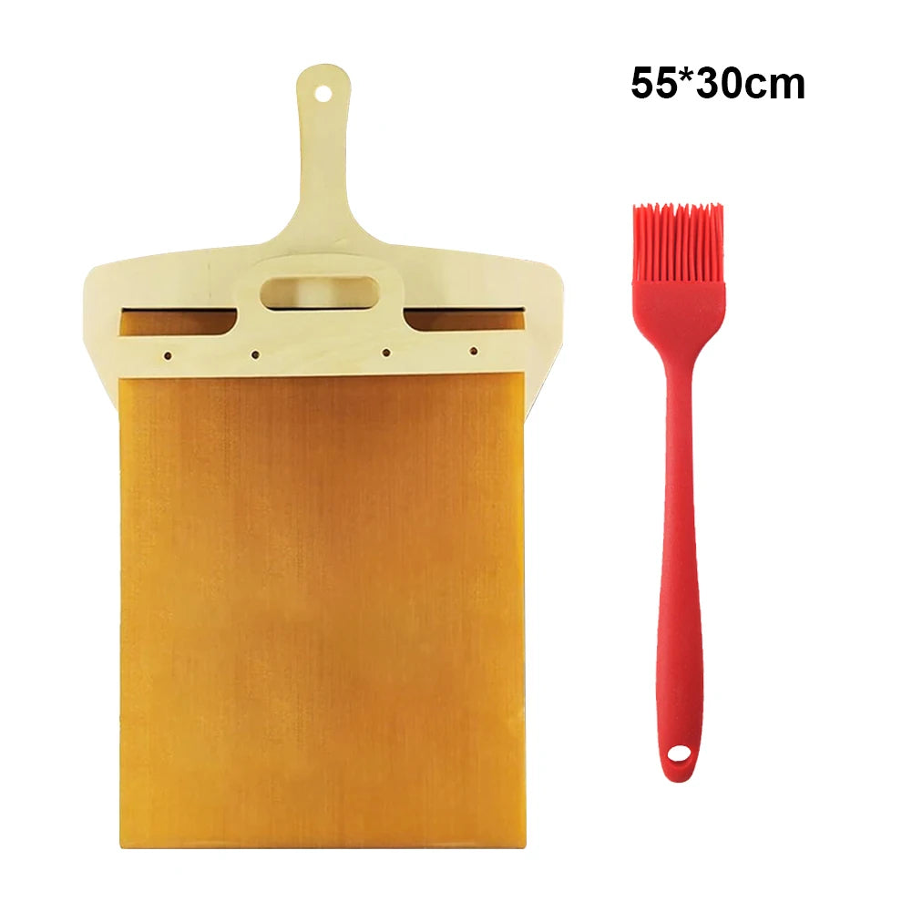 Pizza Paddle with Handle, Pizza Peel That Transfers Pizza Perfectly, Pizza Spatula Paddle for Indoor & Outdoor Ovens