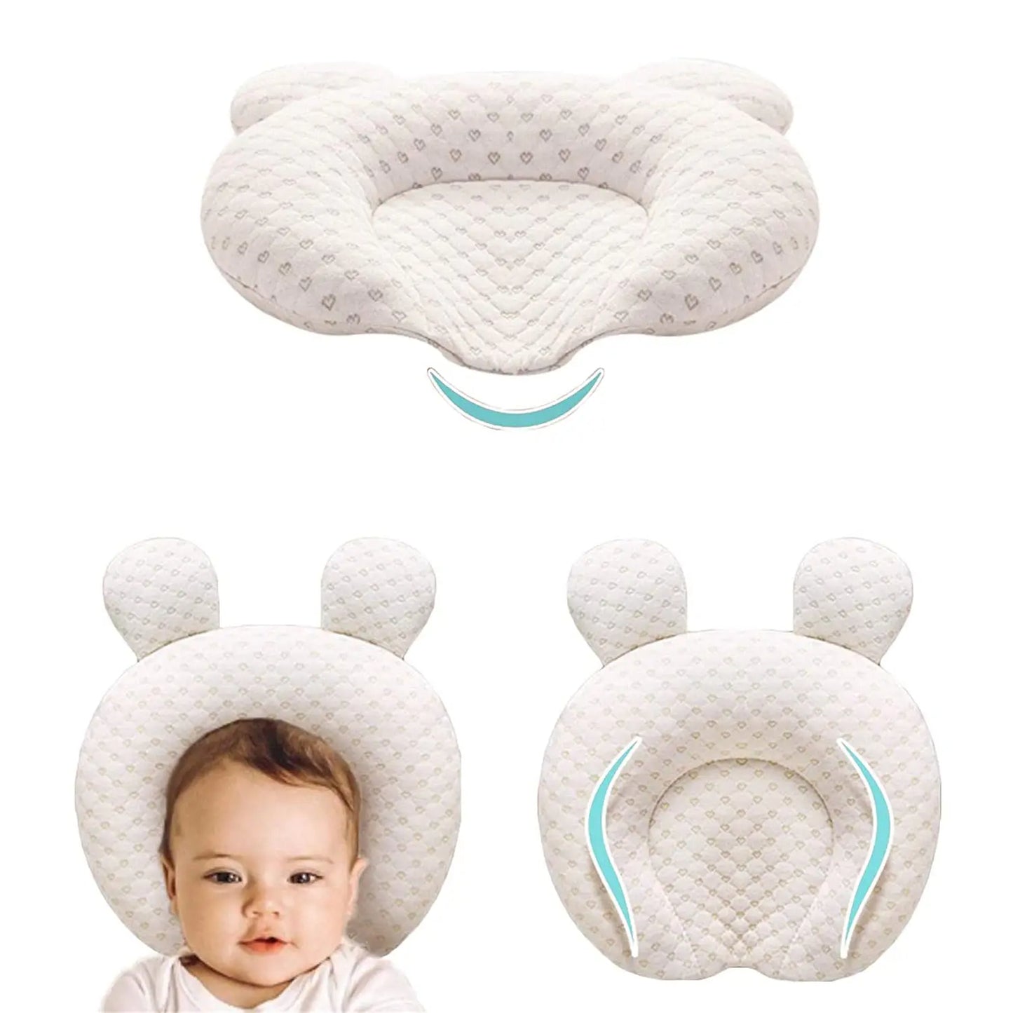 Baby Head Protector Pillow - Infant Head Support Pillow - Baby Pillow for Head Support