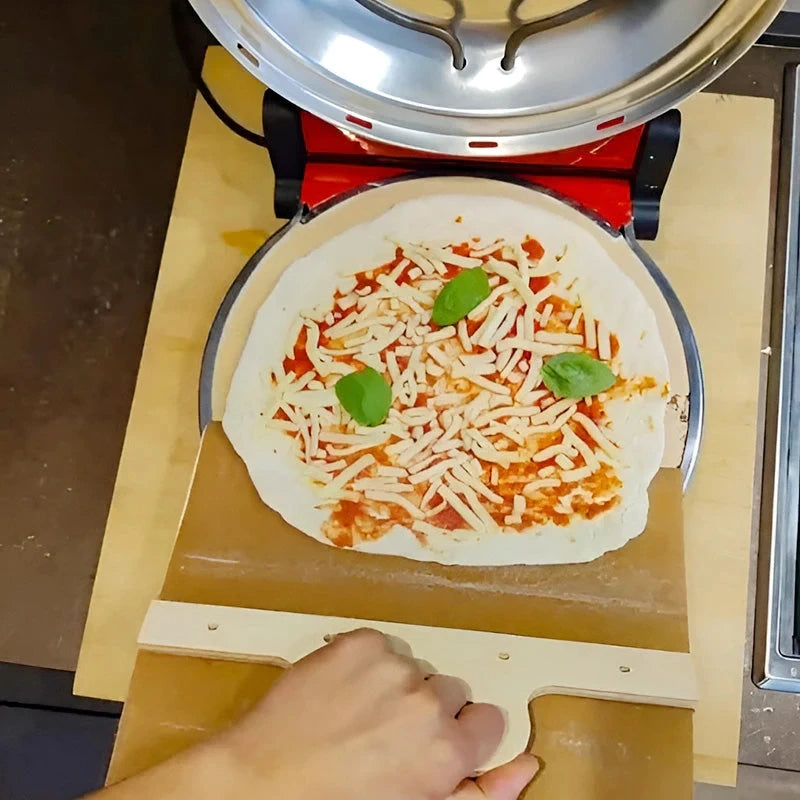 Pizza Paddle with Handle, Pizza Peel That Transfers Pizza Perfectly, Pizza Spatula Paddle for Indoor & Outdoor Ovens