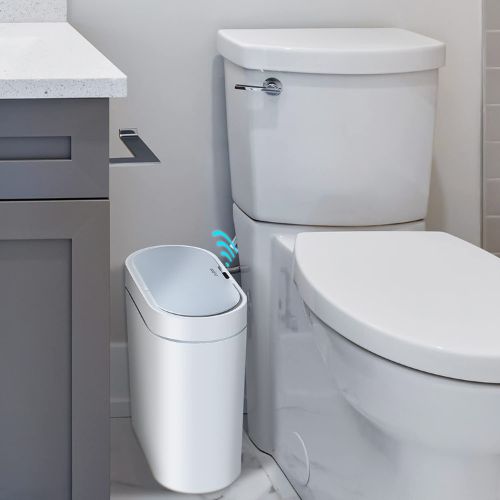 Automatic Garbage Bin with Self-Sealing and Self-Changing, Motion Sense Activated Trashcan Smart Trash Bin