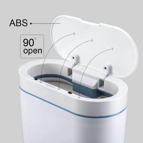 Automatic Garbage Bin with Self-Sealing and Self-Changing, Motion Sense Activated Trashcan Smart Trash Bin