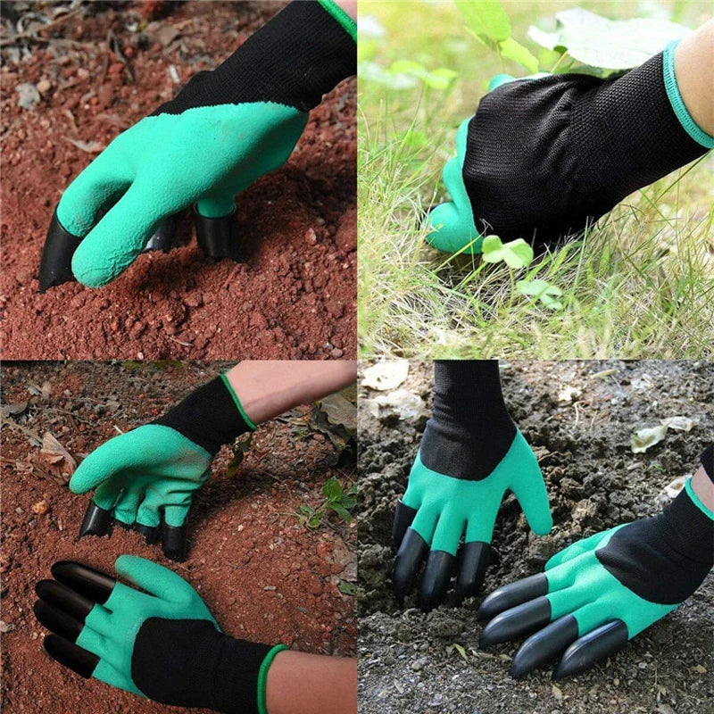 Garden Gloves with Claws for Women and Men Outdoors Digging and Weeding Seeds