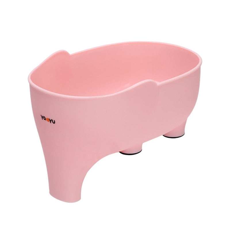 2x Elephant Sink Drainer Basket Cute Animal Kitchen Colander Strainer Drain Basket Multifunctional Dish Drainer