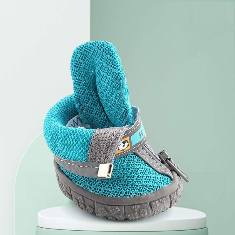 Dog Shoes for Hot Weather Breathable Dog Boots for Hot Pavement Dog Summer Shoes Non-Slip Pet Paw Protector