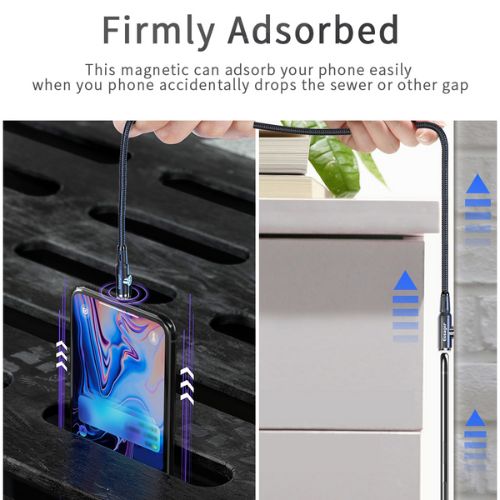 Magnetic Phone Charging Cable - Magnetic Fast Charging Cable - High-Speed Magnetic Charger
