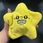 New Moving Stars Plush Toy Funny Dancing Meteor Pendant Doll Backpack Ornaments Stuffed Doll Kids Swinging Stars