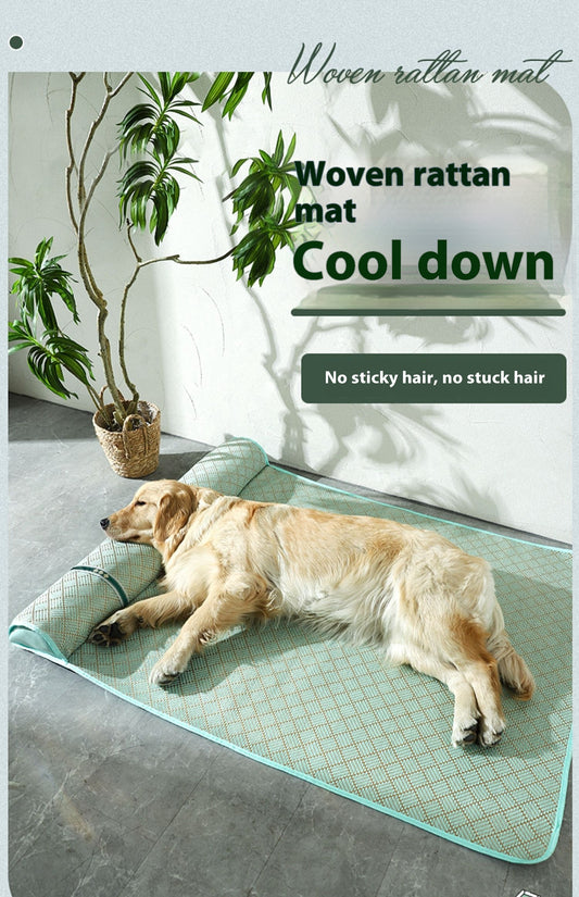Dog Cooling Mat for Summer - Cold Pad Dog Mat Sleeping Summer
