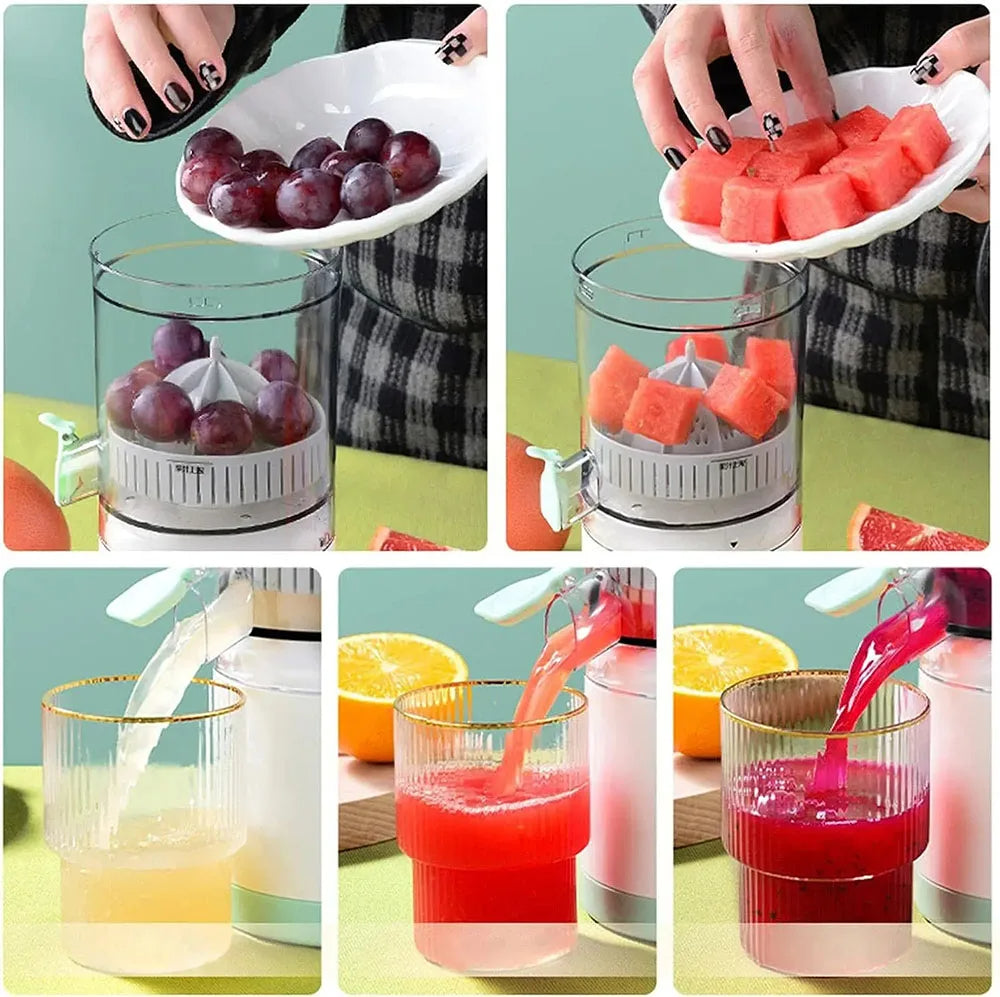 Portable Electric Juicer USB Charging Orange Lemon Fruit Blender Mini Household Juice Squeezer Mixer Citrus Juicer for Travel