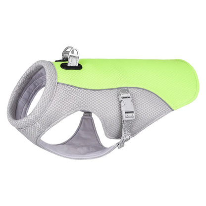 Summer Dog Cooling Vest – Lightweight Breathable Jacket for Heat Relief, Outdoor Pet Cooling Clothes