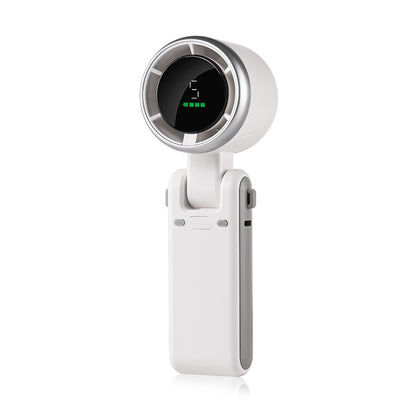 Portable Handheld Turbo Fan – High Power Mini USB Rechargeable Cooling Fan for Travel, Outdoor, Desk & Personal Use