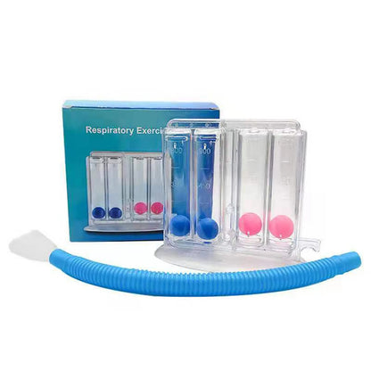 3-Ball Lung Capacity Exerciser – Deep Breathing Respiratory Trainer for Lung Health & Recovery