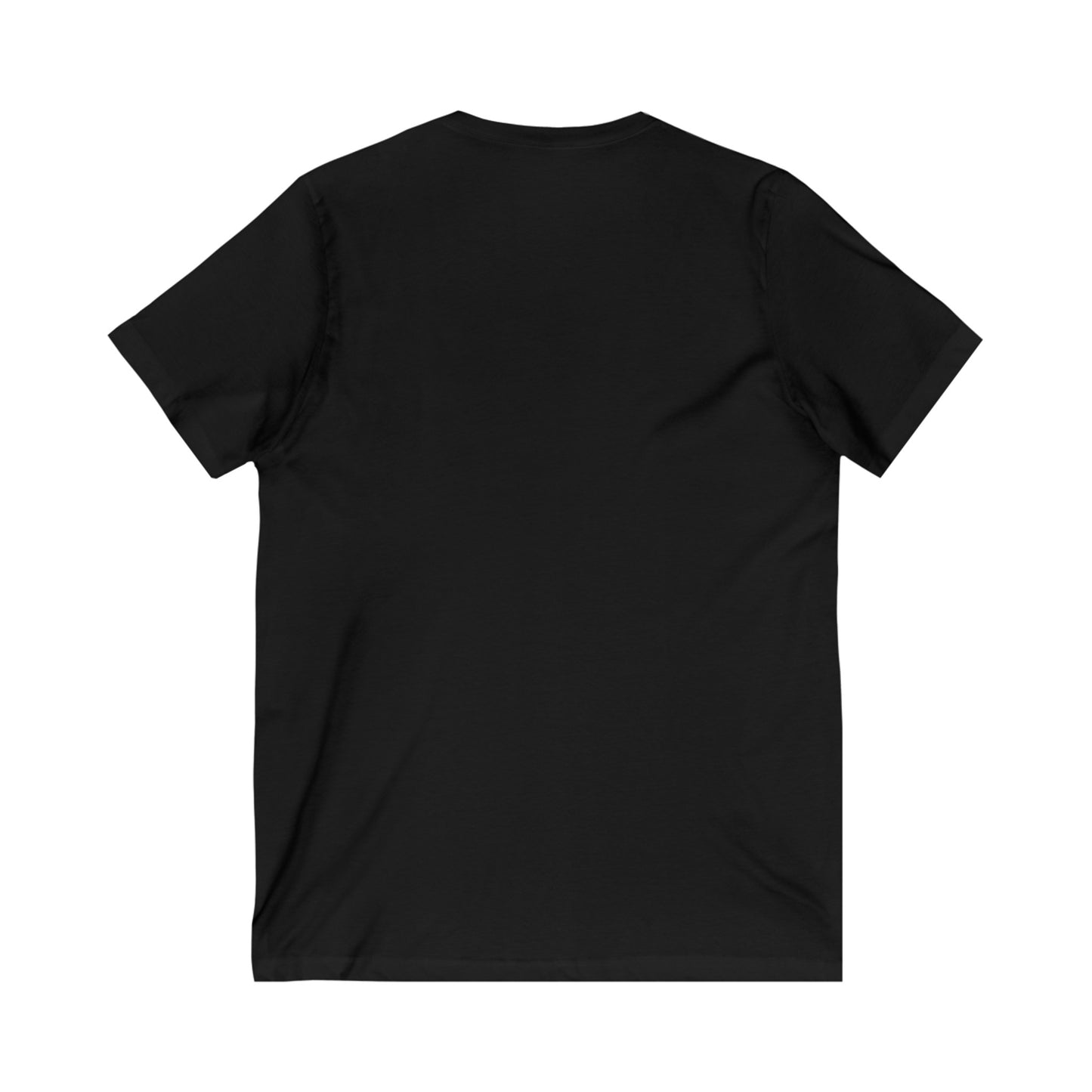 Unisex Jersey Short Sleeve V-Neck Tee qaidi 804