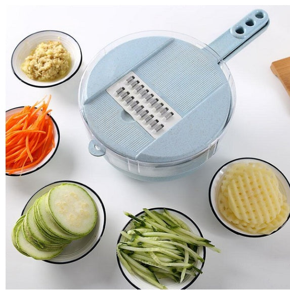 8 In 1 Mandoline Slicer Vegetable Slicer Potato Peeler Carrot Onion Grater With Strainer Vegetable Cutter