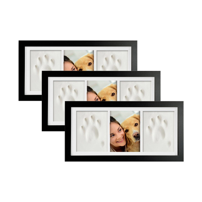 Baby Handprint and Footprint Keepsake Frame with Clean Touch Ink Pad
