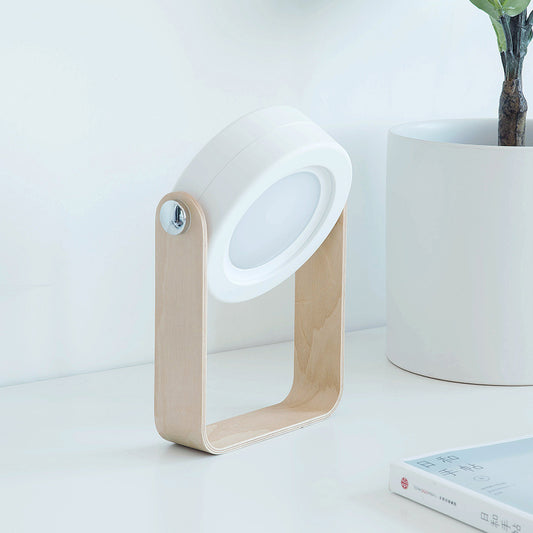 Foldable Touch Dimmable LED Night Light – USB Rechargeable Portable Lamp for Reading & Home Decor