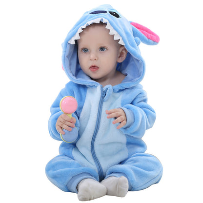 Animal cartoon romper - Kids Cartonic Dresses