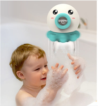 Octopus Fountain Bath Toy Water Jet Rotating Shower Bathroom Toy - Summer Water Toys Sprinkler Beach Toys