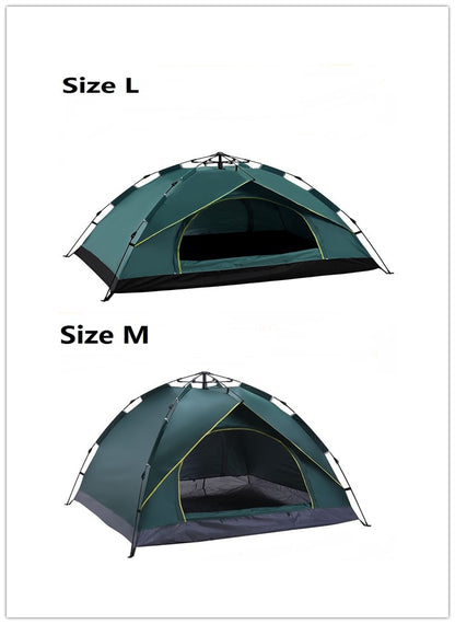 Automatic Tent Spring Type Quick Opening Rainproof Sunscreen Camping Tent