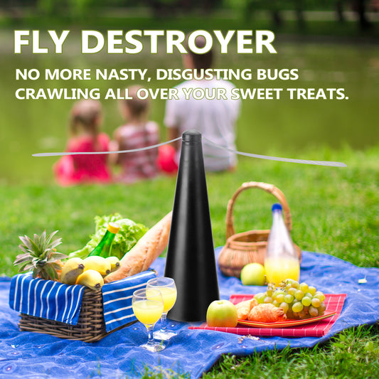 Portable Rechargeable Mosquito Repellent Fan - Outdoor Indoor Bug Zapper Insect Killer - Home Garden Patio