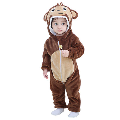 Animal cartoon romper - Kids Cartonic Dresses